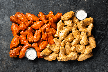 50 PC WINGS (BONE IN WINGS)